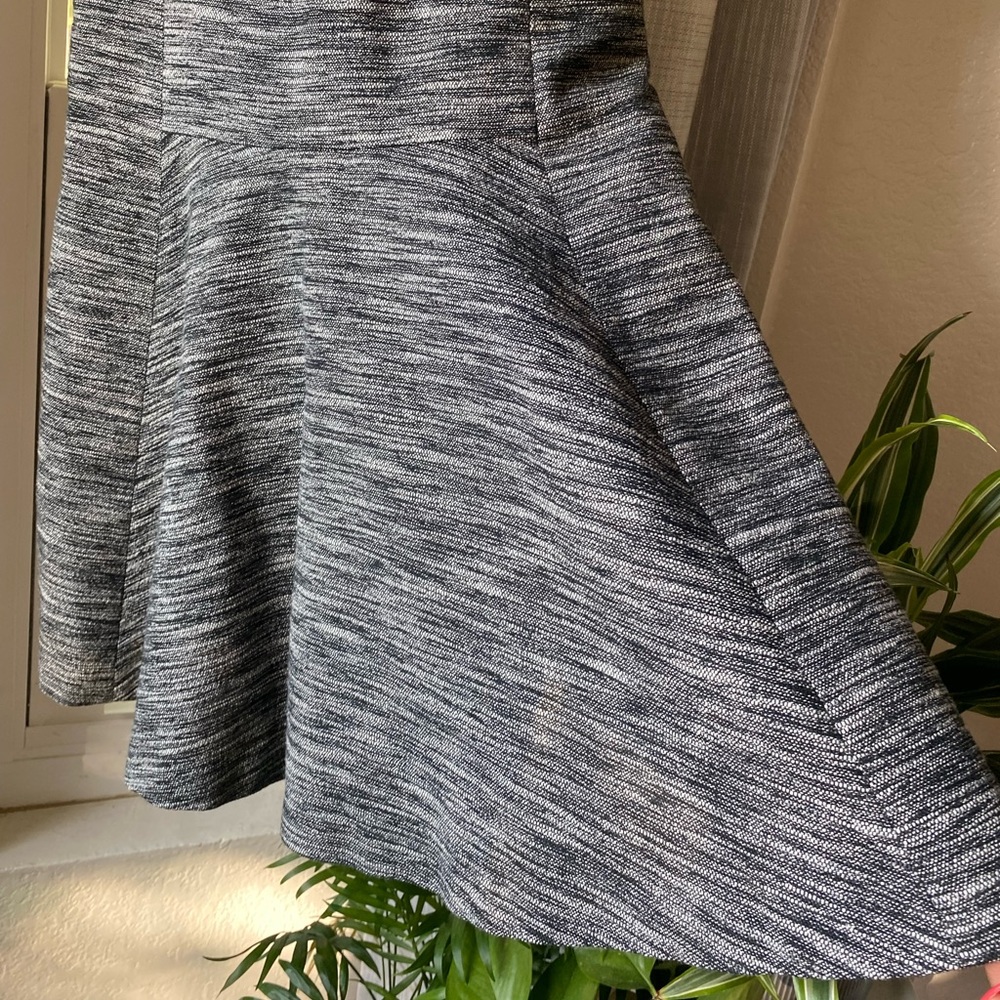 Madewell Black and White A-line Sleeveless Dress Size 0 - Picture 6 of 9